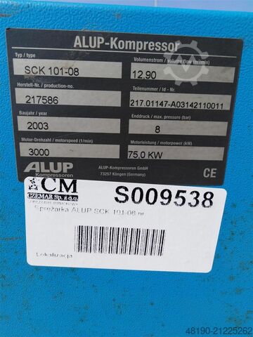 Screw compressor s009538 ALUP SCK 101-08