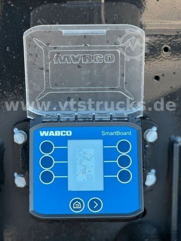 Kippers oplegger MEILLER 5 x Vorhanden Stahlmulde elektr. Verdeck