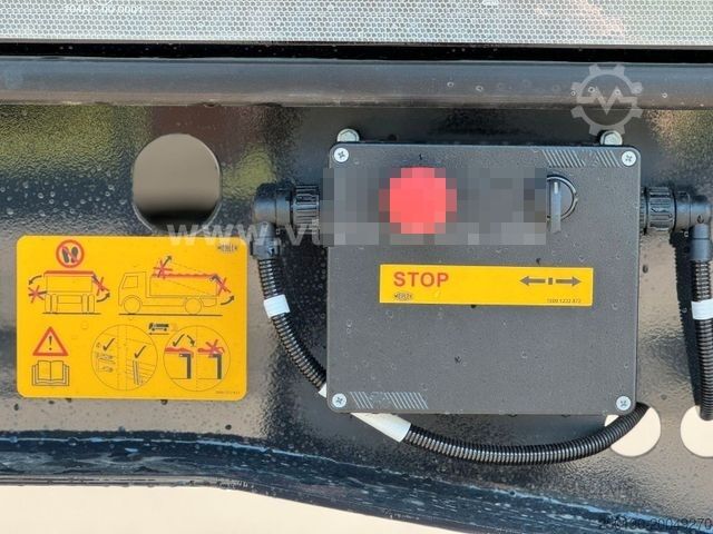 Kippers oplegger MEILLER 5 x Vorhanden Stahlmulde elektr. Verdeck