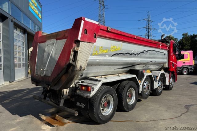 Tipper truck RENAULT C520 10x4 Abschiebemulde (no tipper)