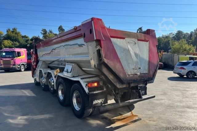 Tipper truck RENAULT C520 10x4 Abschiebemulde (no tipper)