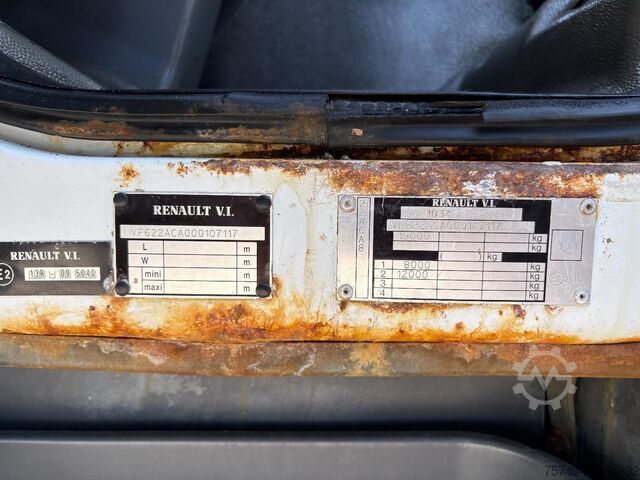 Kraanwagen Renault Premium + PALFINGER PK 10000.  2 X EXT.  + REMO...
