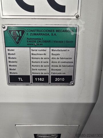 CNC eszterga CMZ TL-25B