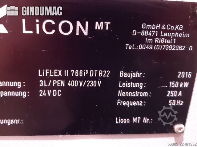 LICON LiFLEX II 766 i3 DT B22 LICON LiFLEX II 766 i3 DT B22