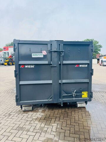 Návěs s výměnnou nástavbou  Abrollcontainer Container 6,5 m Kran  Fassi F150
