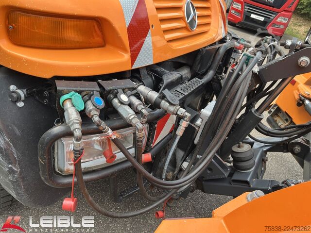 Jiný MERCEDES-BENZ Unimog U400 4x4*Jotha CombiCon*Schneepflug*