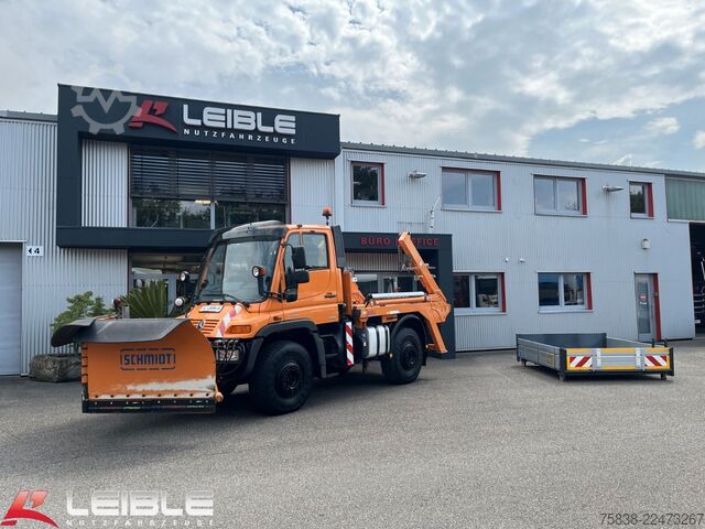 Jiný MERCEDES-BENZ Unimog U400 4x4*Jotha CombiCon*Schneepflug*