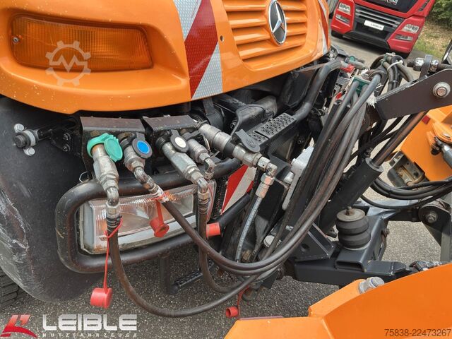 Jiný MERCEDES-BENZ Unimog U400 4x4*Jotha CombiCon*Schneepflug*