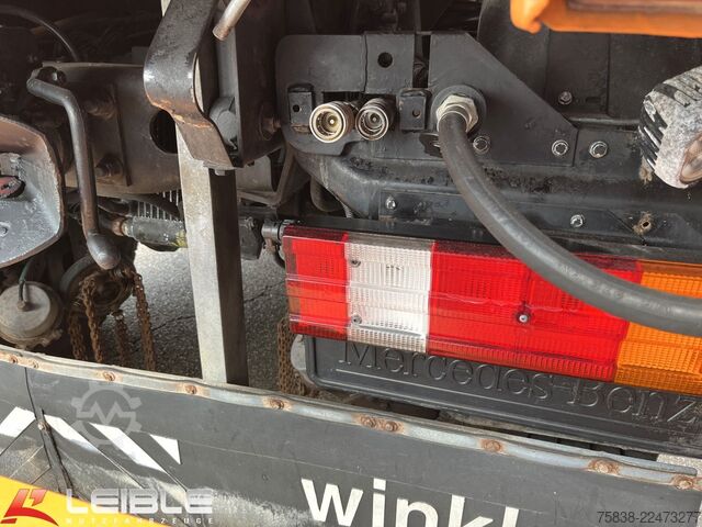 Jiný MERCEDES-BENZ Unimog U400 4x4*Jotha CombiCon*Schneepflug*