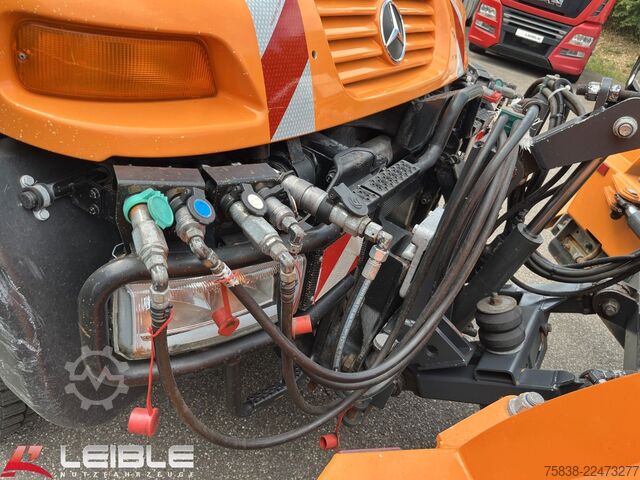 Jiný MERCEDES-BENZ Unimog U400 4x4*Jotha CombiCon*Schneepflug*
