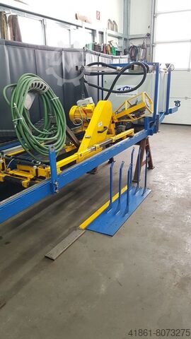 Rotorlapát belső szalagcsiszoló KMU RFSM 2000