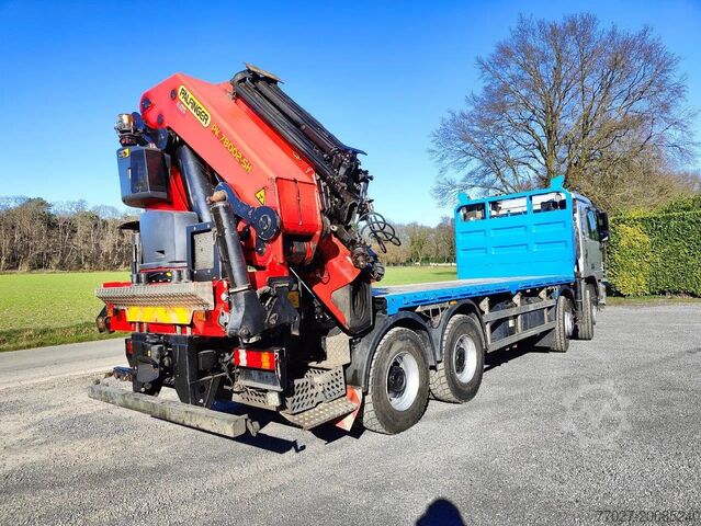 Laadplatform Mercedes-Benz Actros 4151 V8 8x4 Palfinger PK78002 + Flyjib P...