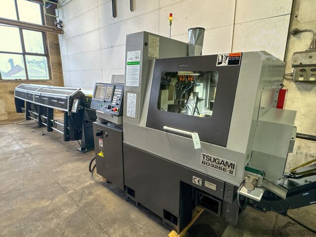 Tokarka CNC typu szwajcarskiego Tsugami B0326E-II