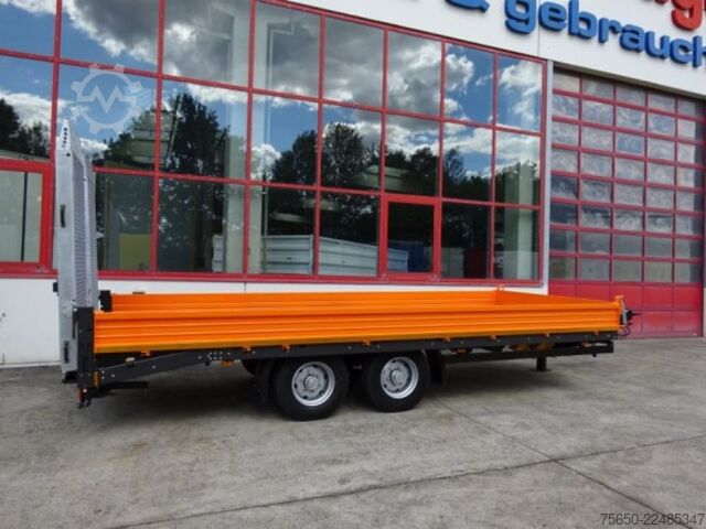 Dieplader oplegger Möslein TTT-11 6,20 Orange  Neuer Tandemtieflader