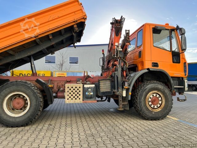 Andre IVECO 140 E 24 Allrad 4x4 Single bereift Kran Atlas