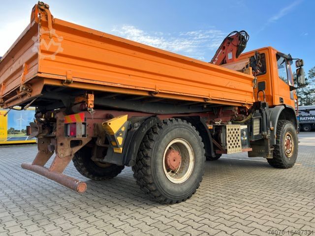 Andre IVECO 140 E 24 Allrad 4x4 Single bereift Kran Atlas
