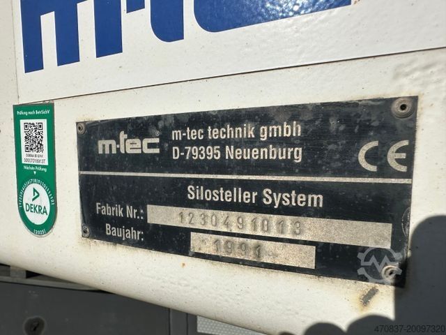 Afzetcontainer-aanhangwagen Trailer Tech T14 / Silosteller / Liftachse