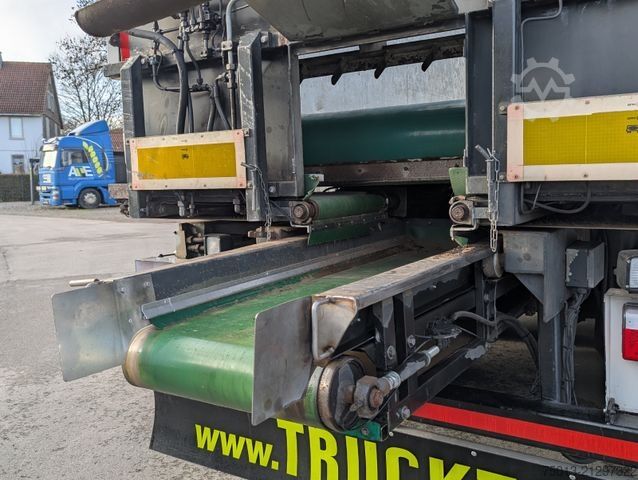 Naczepa z ruchomą podłogą  Rollbandwagen mit Walzen und Förderband