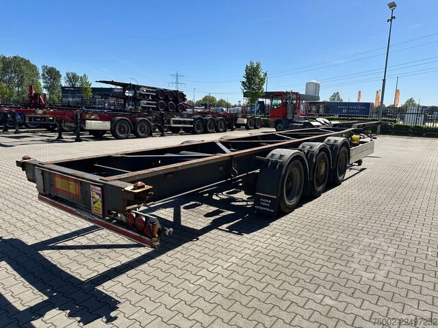 Containertransport Schmitz Cargobull 45FT HC / Leergewicht: 4.240kg / BPW + Trommel ...