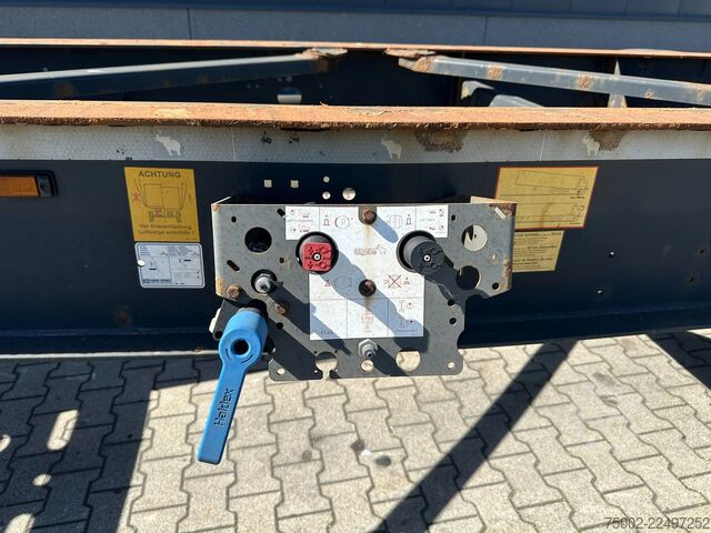 Containertransport Schmitz Cargobull 45FT HC / Leergewicht: 4.240kg / BPW + Trommel ...