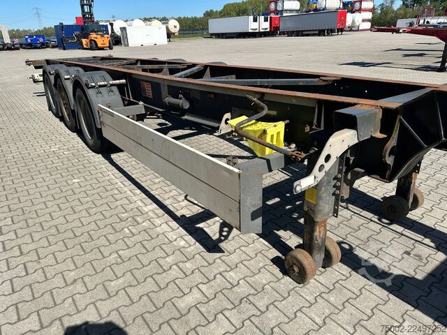 Containertransport Schmitz Cargobull 45FT HC / Leergewicht: 4.240kg / BPW + Trommel ...