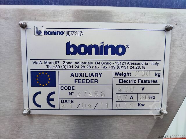 #6047 LAMELLAR CONVEYOR BELT Bonino 37458