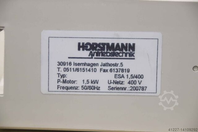 Zachte starter Horstmann ESA 1,5/400