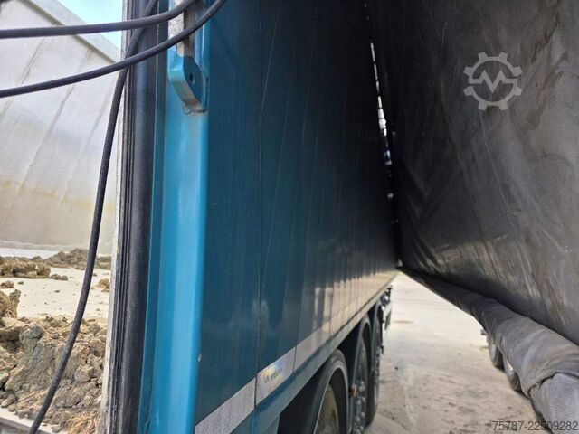 Naczepa wywrotka WIELTON ca 49 cbm Getreidekipper Unfall mit Kornschieber