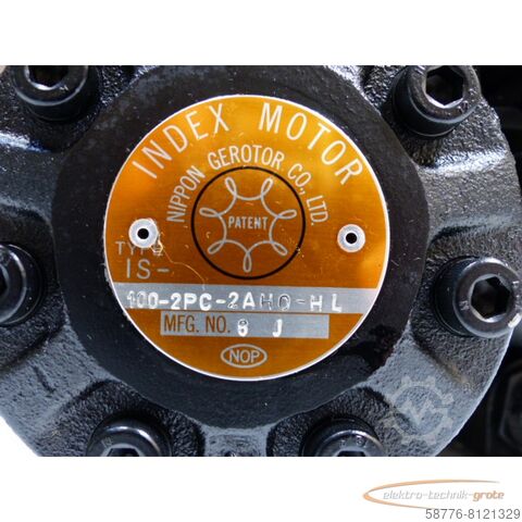 Nippon Gerotor Motor Nippon Gerotor / Nachi  100-2PC-2AH0-HL Index Motor