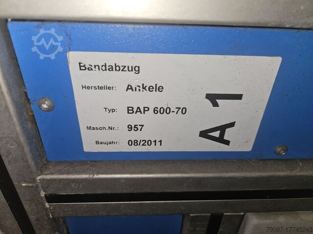 ANKELE BANDAFVOER BAP 600-70 A1 ANKELE BAP 600-70 A1