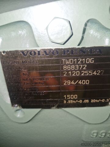 Générateur électrique de secours Volvo TWD1210G