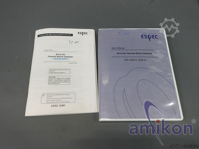 Temperatuurschokkamer 200 liter Espec TSA-202E-W -55°C bis 200°C