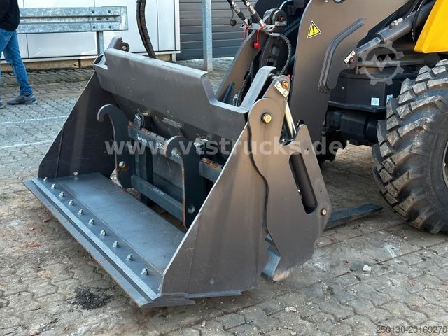 Wiellader MECALAC AS 750 Gabel + Schaufel Schwenklader NEU