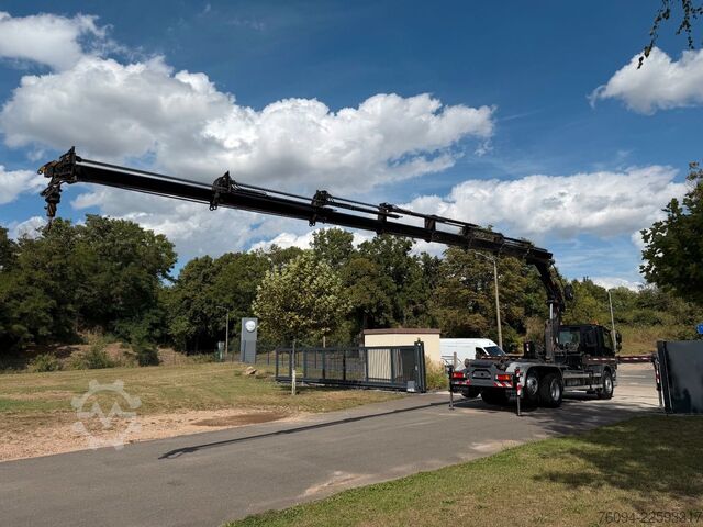Hákový nosič kontejnerů DAF CF 6x2 lift/lenk Abrollkipper KRAN 22m FUNK
