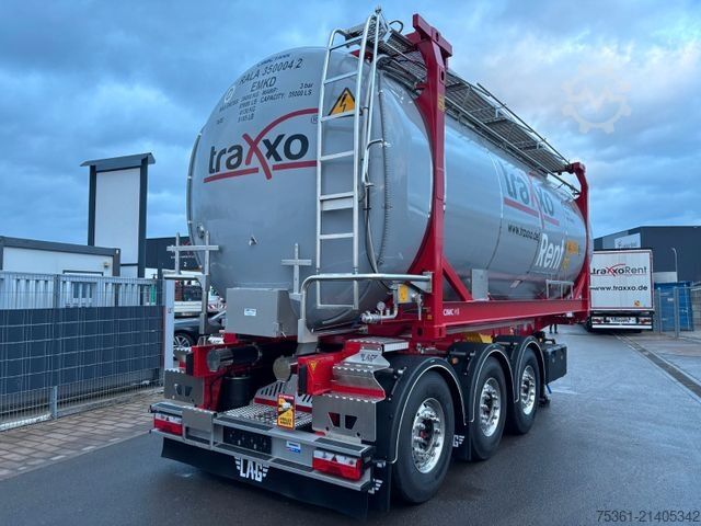 Semirremolque cisterna LAG 20 FT ADR Chassis & 35m³ SWAP L4BH / MIETE