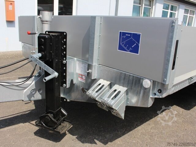 Remolque de plataforma baja fliegl TPS 118 Plattform 6.2m! mit Rampen NEU