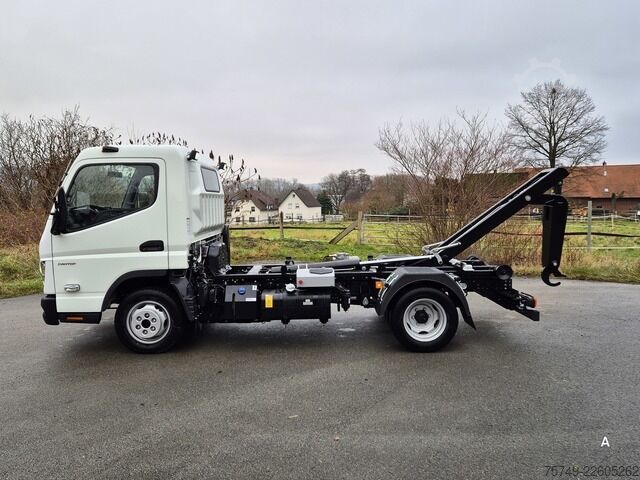 Camión multibasculante Telehoist Fuso 3C15 Duonic Aut.City Abrollkipper AHK 3.5T