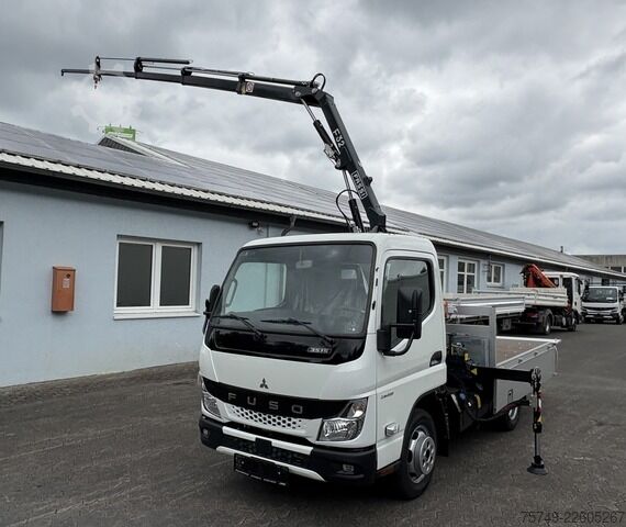 Furgón con grúa montada sobre camión Fuso 3S15 Alu Pritsche 2.80m Ladekran Funk! sofort verfügbar!