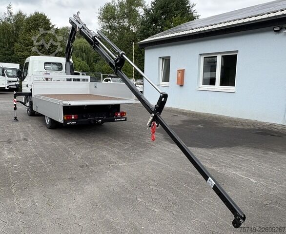 Furgón con grúa montada sobre camión Fuso 3S15 Alu Pritsche 2.80m Ladekran Funk! sofort verfügbar!