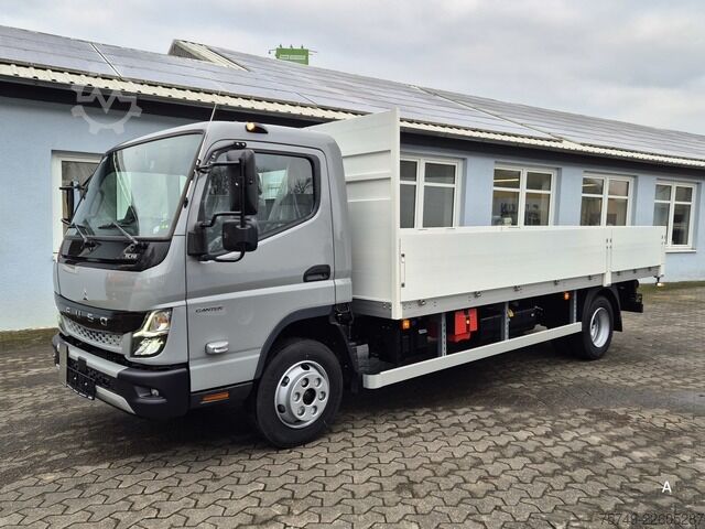Furgoneta pick-up Fuso Canter 7C18 Gastransport ADR Gefahrgut Pritsche