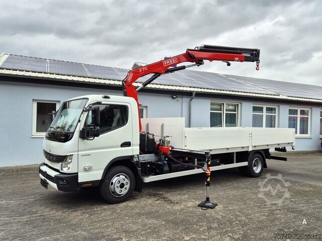 Furgoneta pick-up Fuso FUSO 9C18 Canter Alu Pritsche 5.5m Kran 3x hydr.
