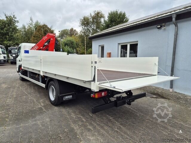 Furgoneta pick-up Fuso FUSO 9C18 Canter Alu Pritsche 5.5m Kran 3x hydr.