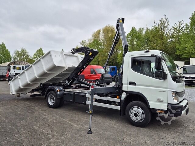 Camión multibasculante Telehoist Fuso FUSO 9C18 City Abrollkipper + Ladekran m.Greifer