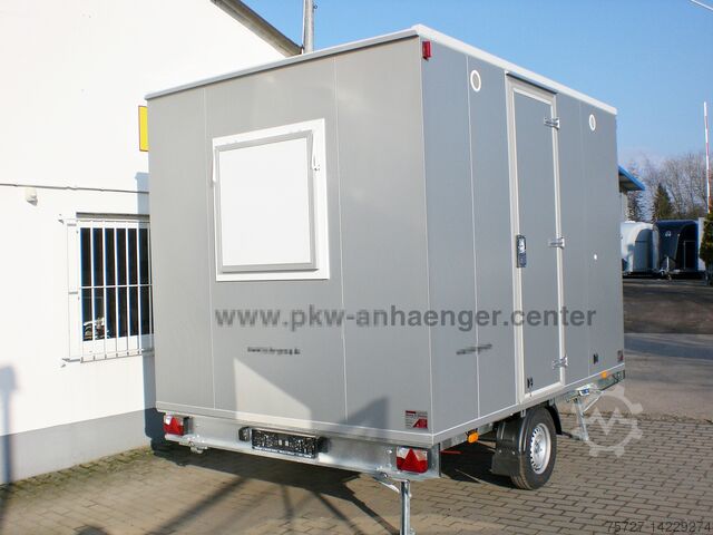 Andre Vezeko MOBI3211 Bauwagen 4-Personen Chemie-WC Lager 1300kg 313x217x212cm Mannschaftswagen