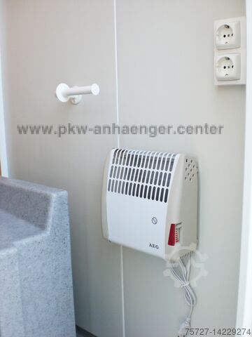 Andre Vezeko MOBI3211 Bauwagen 4-Personen Chemie-WC Lager 1300kg 313x217x212cm Mannschaftswagen