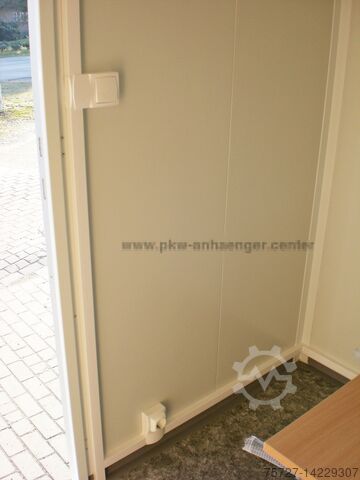 Οι υπολοιποι Vezeko MOBI3200 Bauwagen 6-Personen 1300kg 313x217x212cm Mannschaftswagen Aufenthaltswagen