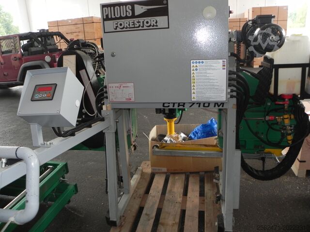Complete zagerij (stationair) Pilous Blockbandsäge CTR710M