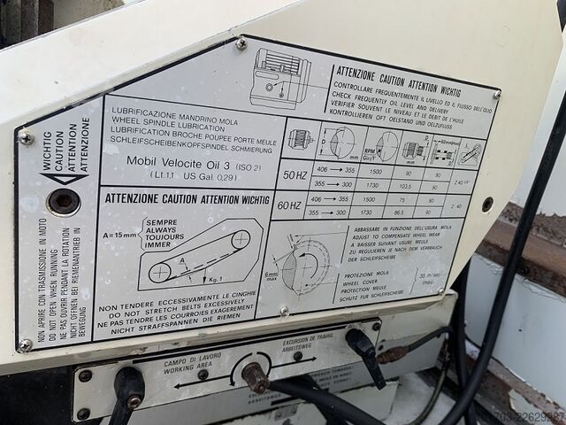 Retificação cilíndrica externa/interna TARDUGNO RIBON MODULE 2 A - EP 1000 mm