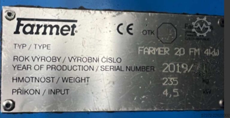  Farmet FARMER 20 FM 4 kW