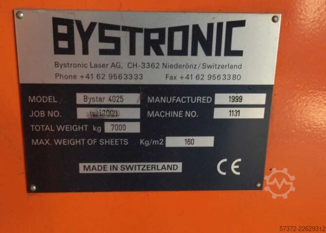  Bystronic ByStar 4025